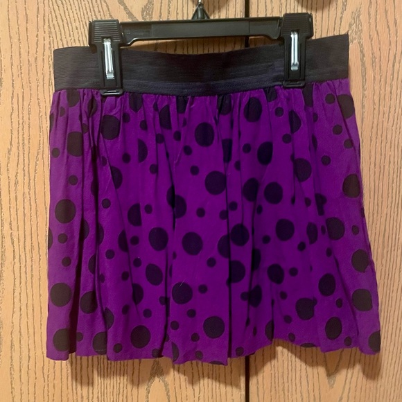 Faded Glory Purple Flowy Skirt Size Girls 10 - Picture 3 of 3